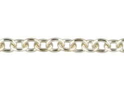 9ct White Gold 1.9mm Round Trace Chain Loose Unhallmarked