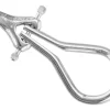 18ct White Gold Omega Ear Clip Assembled Medium-weight