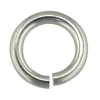 9ct White Gold Open Jump Ring Heavy 5mm 100% Recycled Gold