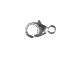 18ct White Gold Oval Lobster Trigger Clasp Catch 9mm
