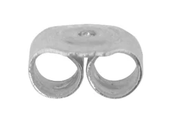 18ct White Gold Scroll Large, 100% Recycled Gold