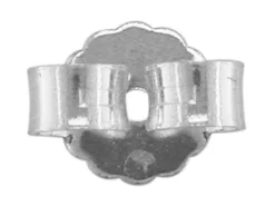 18ct White Gold Scroll Large, 100% Recycled Gold