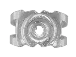 18ct White Gold Scroll Large, 100% Recycled Gold