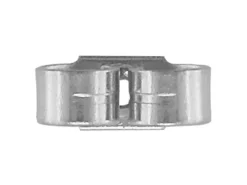 18ct White Gold Scroll Medium, 100% Recycled Gold