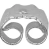 18ct White Gold Scroll Medium, 100% Recycled Gold