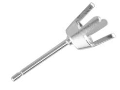 18ct White Gold Series 5 4 Claw Earring Post, 3.8mm 20pt, 1005 Recycled Gold