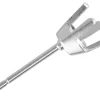 18ct White Gold Series 5 4 Claw Earring Post, 4.2mm 30pt, 100% Recycled Gold