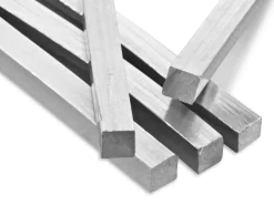18ct White Gold Square Pin Wire 3.00mm Fully Hard, Straight Lengths, 100% Recycled Gold