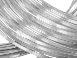 18ct White Gold Square Wire 4.00mm Fully Annealed, Coiled, 100% Recycled Gold