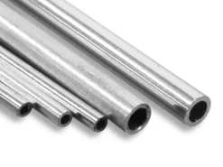 18ct White Gold Tube, Ref 6, Outside Diameter 2.8mm, Inside Diameter 2.0mm, 0.4mm Wall Thickness, 100% Recycled Gold