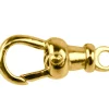 9ct Yellow Gold Albert 17mm Fixed Top Closed Eyelet