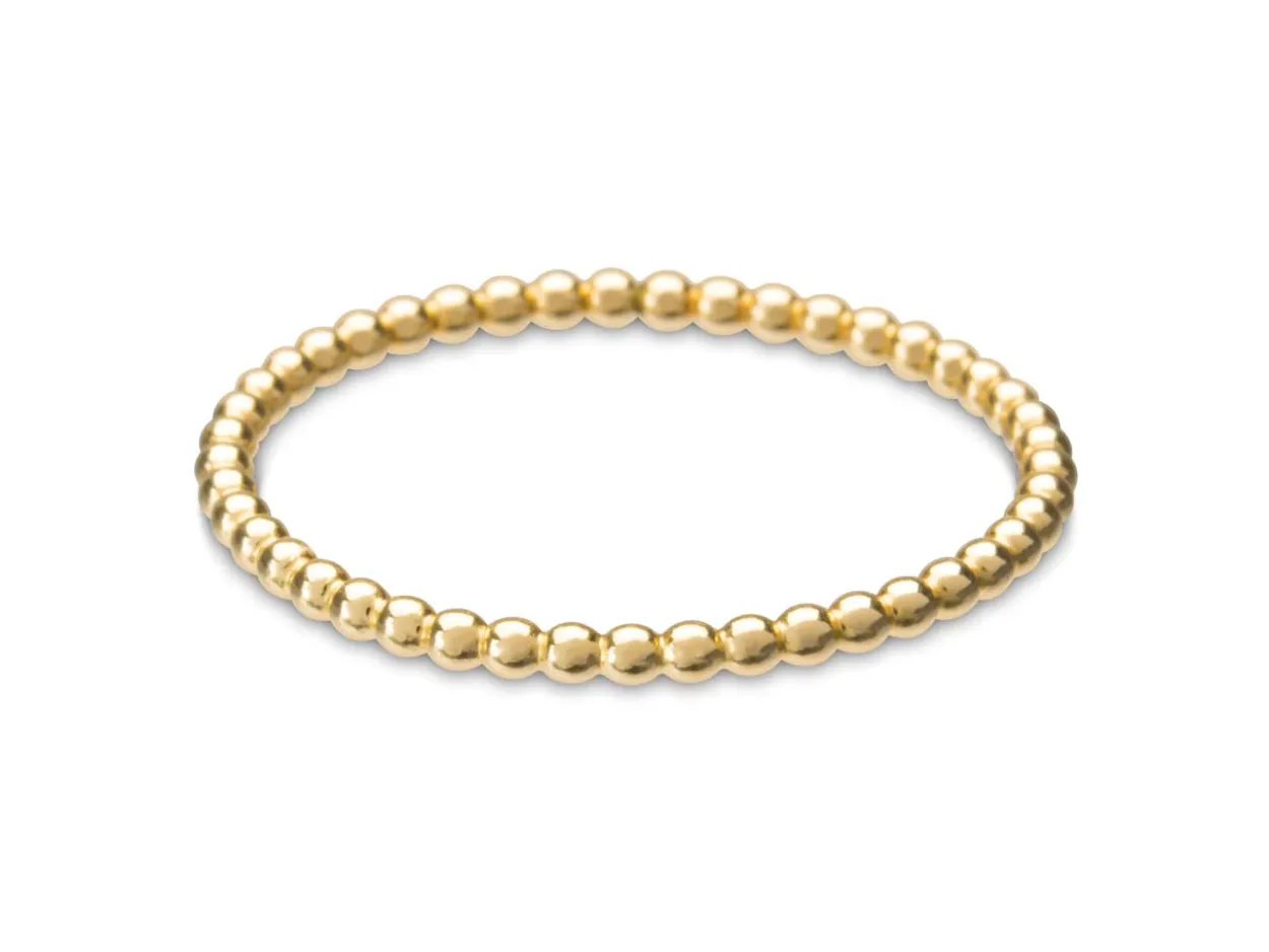 18ct Yellow Gold Beaded Wire 1.5mm