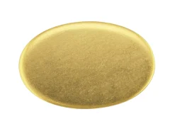 9ct Yellow Gold Blank Kc8208 1.00mm Fully Annealed Oval 19mm X 12.5mm, 100% Recycled Gold