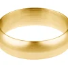 9ct Yellow Gold Blended Court Wedding Ring 2.0mm, Size N, 1.3mm Wall, Hallmarked, Wall Thickness 1.30mm, 100% Recycled Gold