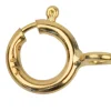 9ct Yellow Gold Bolt Rings Closed 5mm Pack of 6