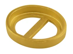 9ct Yellow Gold Cast Setting, Oval 9mm X 7mm