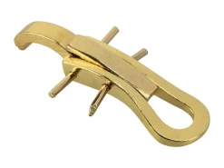 18ct Yellow Gold Clip-On Earring 14mm Pack of 2