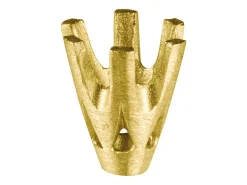 9ct Yellow Gold Collet Cast Rex/bezel 6 Claw 3.0mm