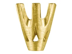 9ct Yellow Gold Collet Cast Rex/bezel 6 Claw 3.0mm