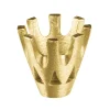 9ct Yellow Gold Collet Cast Rex/bezel 8 Claw 6.0mm