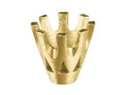 9ct Yellow Gold Collet Cast Rex/bezel 8 Claw 5.0mm