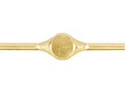 9ct Yellow Gold Court Ring G6 3.00mm Hallmarked Fully Annealed Oval Signet 14mm X 12mm, 100% Recycled Gold