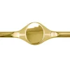 9ct Yellow Gold Court Ring Kt3031 3.00mm Hallmarked Fully Annealed Oval Signet 16mm X 13mm, 100% Recycled Gold