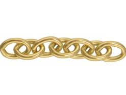 18ct Yellow Gold Cufflink Chains A0395