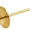 18ct Yellow Gold Cup And Peg 6mm Plain