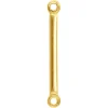 9ct Yellow Gold Dropper Bar Ref 555, 100% Recycled Gold