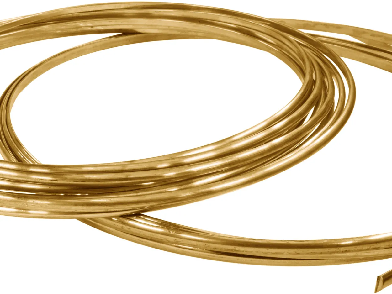 18ct Yellow Gold D Shape Wire 2.30mm X 1.80mm, 100% Recycled Gold