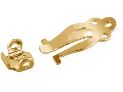 9ct Yellow Gold Ear Clip Flat Stamped Unassembled - Medium
