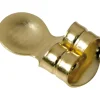 9ct Yellow Gold Extra Support Scroll 7mm Pack of 2