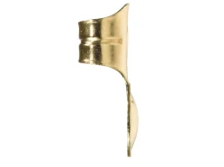 9ct Yellow Gold Extra Support Scroll 7mm Pack of 2