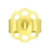 18ct Yellow Gold Filigree Lightweight Scroll