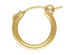 14ct Yellow Gold Filled 15.0mm Creole Hoop