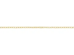 14ct Yellow Gold Filled 1.3mm Oval Trace Chain Loose Unhallmarked