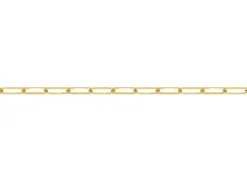 14ct Yellow Gold Filled 2.0mm Paperclip Trace Chain Loose Unhallmarked