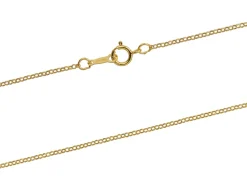 14ct Yellow Gold Filled 1.1mm Round Belcher Chain 18"/45cm Unhallmarked