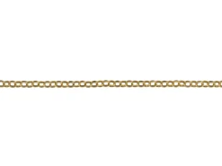 14ct Yellow Gold Filled 1.1mm Round Belcher Chain 16