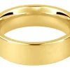 9ct Yellow Gold Flat Court Easy Fit Wedding Ring 4.0mm, Size S, 4.7g Medium-weight, Hallmarked, Wall Thickness 1.69mm, 100% Recycled Gold