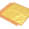 24ct Yellow Gold Foil, 100mm X 100mm, Single Sheet