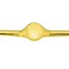 9ct Yellow Gold Gents Ring Kg4822 2.00mm Hallmarked Fully Annealed Round Signet 11mm, 100% Recycled Gold