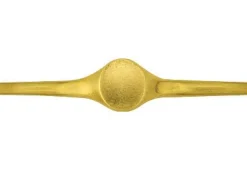 9ct Yellow Gold Gents Ring Kt3032 3.00mm Hallmarked Fully Annealed Oval Signet 14mm X 12mm, 100% Recycled Gold