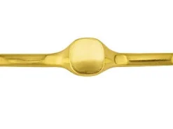 9ct Yellow Gold Gents Ring Kt3034 3.10mm Hallmarked Fully Annealed Cushion Signet 14mm X 13mm, 100% Recycled Gold