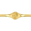 9ct Yellow Gold Gents Ring Kt3033 3.00mm Hallmarked Fully Annealed, 10.1g Oval Signet 13mm X 11mm, 100% Recycled Gold