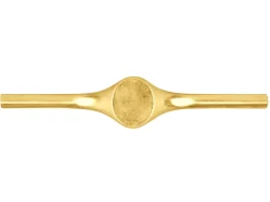 9ct Yellow Gold Gents Ring Kt3033 3.00mm Hallmarked Fully Annealed, 10.1g Oval Signet 13mm X 11mm, 100% Recycled Gold