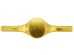 9ct Yellow Gold Gents Ring Kt3030 3.40mm Hallmarked Fully Annealed Oval Signet 20mm X 16mm, 100% Recycled Gold