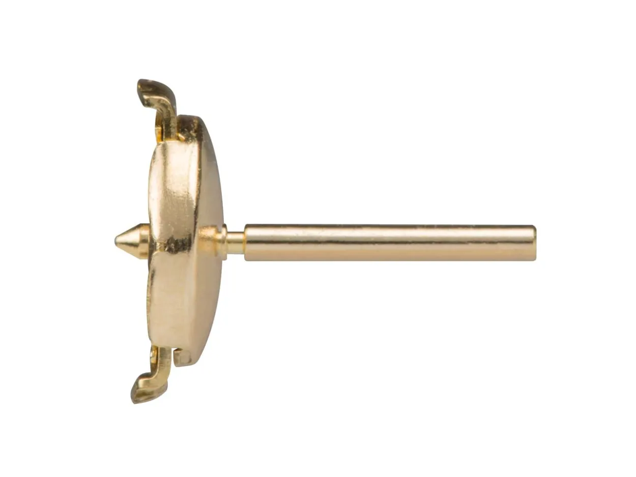 9ct Yellow Gold Guardian Comfort Ear Fitting Small