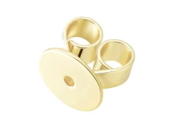 9ct Yellow Gold Heartback Scroll Large